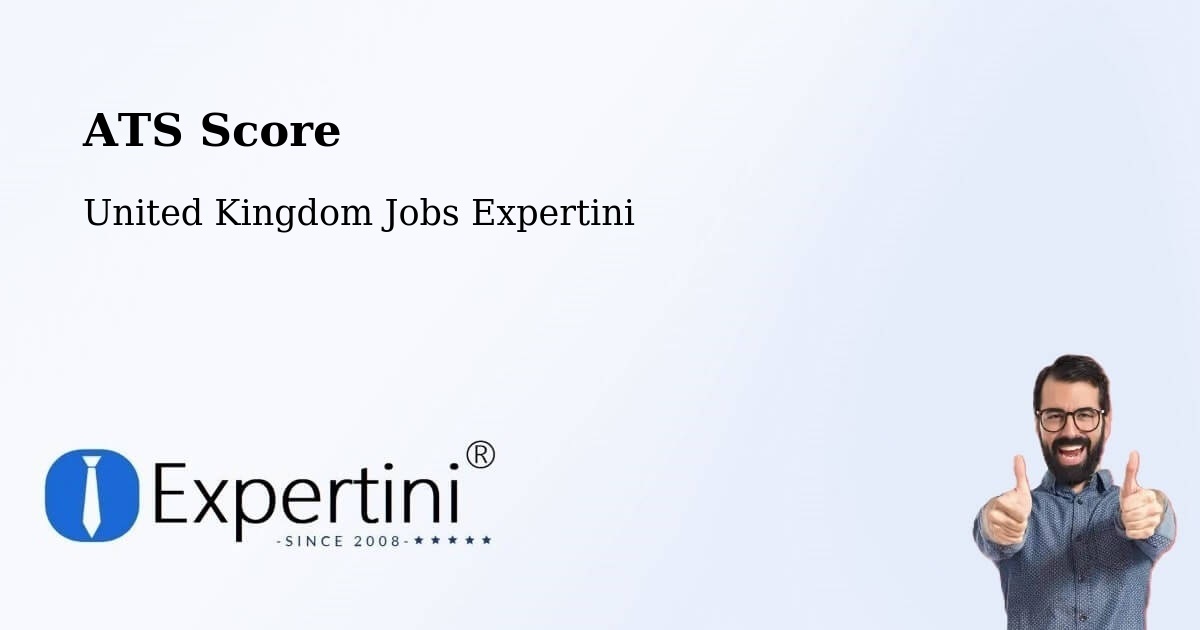 Resume ATS Score & Job Description Match Tool – Euxton - United Kingdom Jobs Expertini